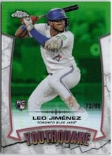 2025 Topps Chrome Youthquake Leo Jiménez #YQ-20 card