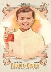 2021 Topps Allen & Ginter Base Set Leo Kelly #236 card
