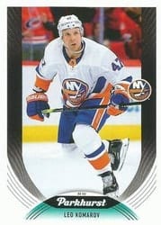 2020-21 Parkhurst Base Set Leo Komarov #104 card