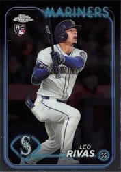 2024 Topps Chrome Update Base Set Leo Rivas #USC76 card
