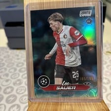 2023 Topps Stadium Club Chrome UEFA Leo Sauer #95