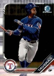 2019 Bowman Chrome Prospects Leody Taveras #BCP-18 card