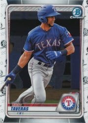 2020 Bowman Chrome Prospects Leody Taveras #BCP-188 card