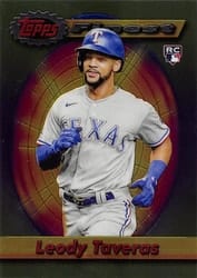 2021 Finest Flashbacks Base Set Leody Taveras #170 card