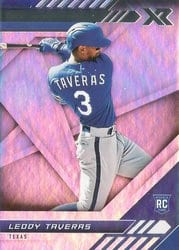 2021 Panini Chronicles XR Leody Taveras #18 card