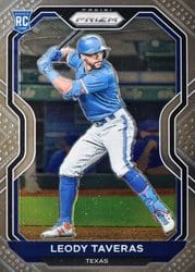 2021 Panini Prizm Base Set Leody Taveras #127 card