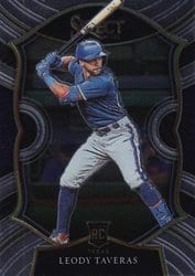 2021 Panini Select Base Set Leody Taveras #19 card