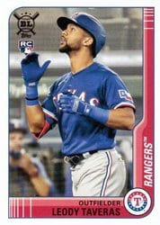 2021 Topps Big League Base Set Leody Taveras #190 card