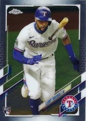 2021 Topps Chrome Base Set Leody Taveras #146 card
