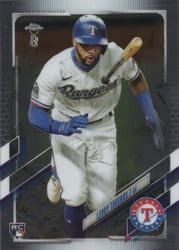 2021 Topps Chrome Ben Baller Edition Base Set Leody Taveras #146 card