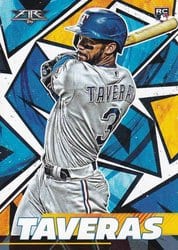 2021 Topps Fire Base Set Leody Taveras #13 card