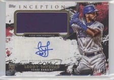 2021 Topps Inception Autograph Patch Cards Leody Taveras #APC-LT card