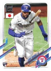 2021 Topps Japan Edition Base Set Leody Taveras #185 card