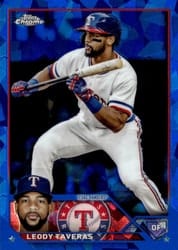 2023 Topps Chrome Update Sapphire Edition Base Set Leody Taveras #USCS257 card