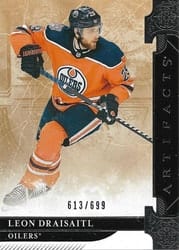 2019-20 Upper Deck Artifacts Base Set Leon Draisaitl #144 card