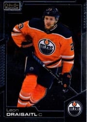 2020-21 O-Pee-Chee Platinum Base Set Leon Draisaitl #2 card