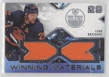 2021-22 SPx Winning Materials Leon Draisaitl #WM-LD card