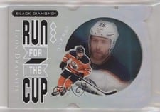 2021-22 Upper Deck Black Diamond Run for the Cup Leon Draisaitl #RUN-LD card