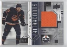2021-22 Upper Deck Premier Premier Attractions Jersey Leon Draisaitl #PA-LD card