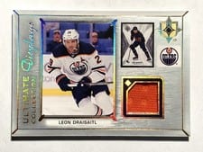 2021-22 Upper Deck Ultimate Collection Ultimate Display Jersey Leon Draisaitl #UD-LD