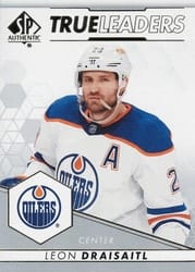 2022-23 SP Authentic True Leaders Leon Draisaitl #TL-3 card