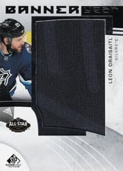 2022-23 SP Game Used 2022 NHL All-Star Game Banner Year Relics Leon Draisaitl #BYAS-LD card