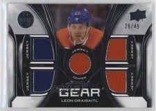 2022-23 Upper Deck Premier Premier Gear Jersey Leon Draisaitl #PG-LD card