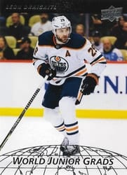 2022-23 Upper Deck World Junior Grads Leon Draisaitl #WG-2 card