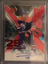 2023-24 SPx X-Over Signatures Leon Draisaitl #XO-LD card