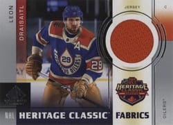 2024-25 SP Game Used 2023 Heritage Classic Fabrics Leon Draisaitl #HCF-3 card