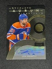 2024-25 Upper Deck Artifacts Aurum Signatures Leon Draisaitl #AS-LD card