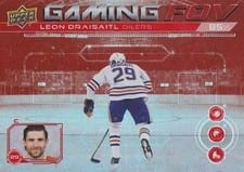 2024-25 Upper Deck Gaming FOV Leon Draisaitl #GFOV-6 card