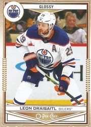 2024-25 Upper Deck O-Pee-Chee Glossy Leon Draisaitl #OG-12 card