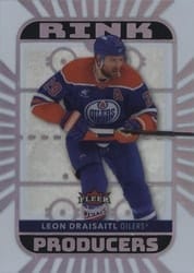 2025-26 Fleer Ultra Rink Producers Leon Draisaitl #RP-8 card