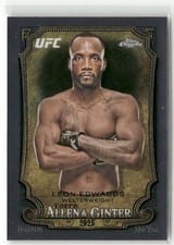 2026 Topps Chrome UFC Allen And Ginter Leon Edwards Refractor #AG-8 card