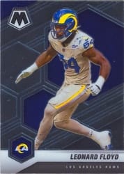 2021 Panini Mosaic Base Set Leonard Floyd #121 card
