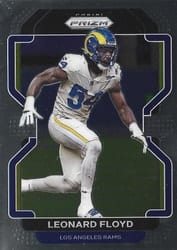 2021 Panini Prizm Base Set Leonard Floyd #70 card