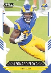 2021 Score Base Set Leonard Floyd #257 card