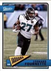 2018 Panini Classics Base Set Leonard Fournette #47 card