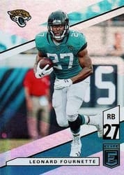 2019 Donruss Elite Base Set Leonard Fournette #68 card