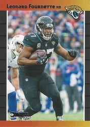 2019 Donruss Retro 1989 Leonard Fournette #RET-24 card