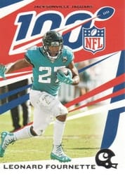 2019 Panini Chronicles Base Set Leonard Fournette #44 card