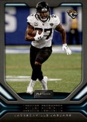 2019 Panini Playbook Base Set Leonard Fournette #36 card