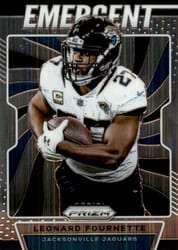 2019 Panini Prizm Emergent Leonard Fournette #7 card