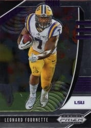 2020 Panini Prizm Draft Picks Base Set Leonard Fournette #64 card