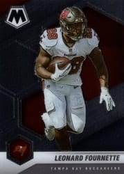 2021 Panini Mosaic Base Set Leonard Fournette #187 card