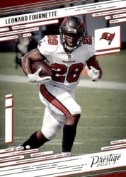 2021 Panini Prestige Base Set Leonard Fournette #186 card