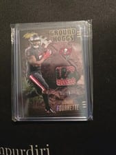 2025 Panini Absolute Ground Hoggs Materials Leonard Fournette #GHM-LFO card