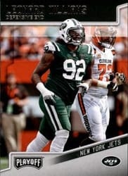 2018 Panini Playoff Base Set Leonard Williams #150 card