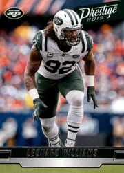 2019 Panini Prestige Base Set Leonard Williams #116 card